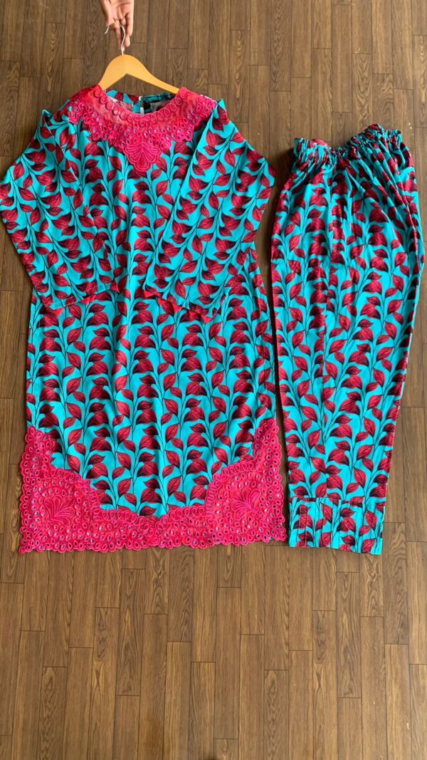 2pc allover lawn dress - Image 2